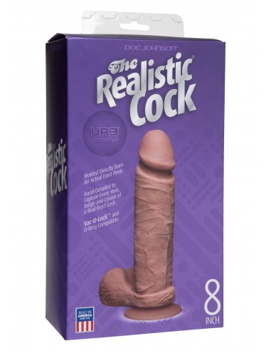 Dildo-The Realistic Cock 8 Inch - Dilda realistyczne - 2