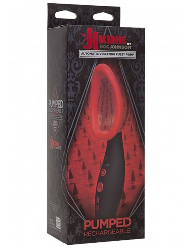 Pompka-Vibrating Sucking Vagina Pump - Pompki do sutków i pochwy - 2