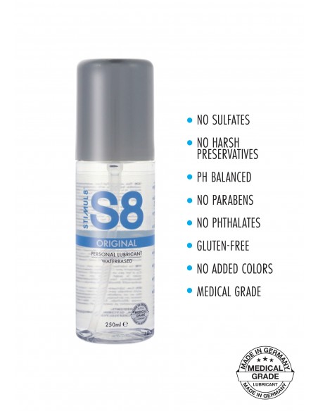 Żel Intymny S8 Waterbase Lube 250ml - Lubrykanty na bazie wody - 2