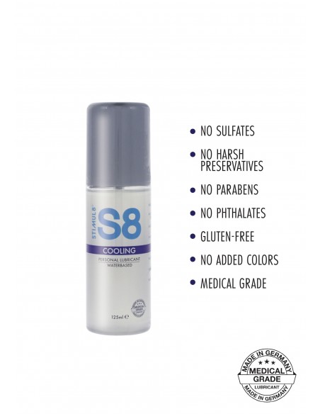Żel Intymny S8 Cooling WB Lube 125ml - Lubrykanty na bazie wody - 2