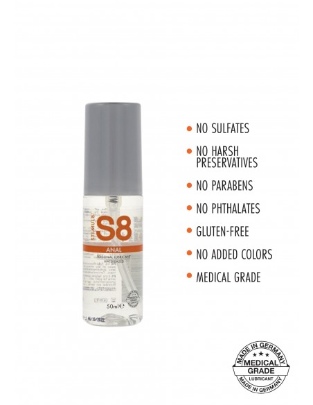 Żel-S8 WB Anal Lube 50ml - Lubrykanty do seksu analnego - 2