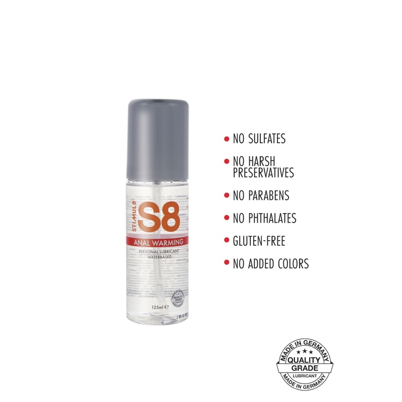 Żel-S8 Warming WB Anal Lube 125 ml - 2