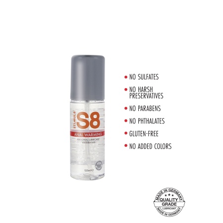 Żel-S8 Warming WB Anal Lube 125 ml - 2