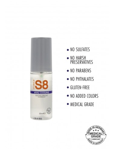 Żel-S8 Cooling WB Anal Lube 50ml - Lubrykanty do seksu analnego - 2