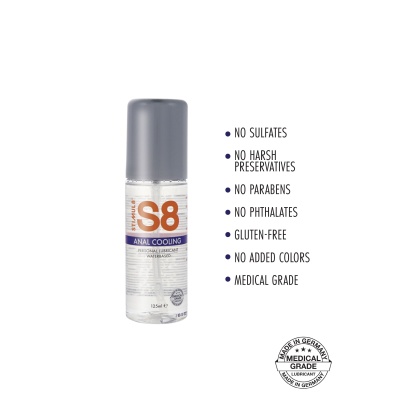 Żel-S8 Cooling WB Anal Lube 125 ml - 1 2