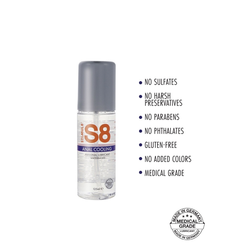 Żel-S8 Cooling WB Anal Lube 125 ml - 2
