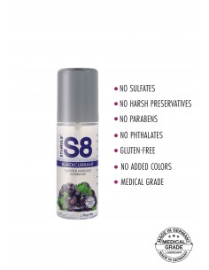 Żel Intymny S8 Flavored Lube 125ml - Lubrykanty do seksu oralnego - 1 2