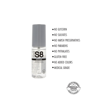 Żel intymny S8 Premium Silicone Lube 50 ml - 1 2