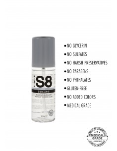 Żel intymny S8 Premium Silicone Lube 125ml - Lubrykanty na bazie silikonu - 1 2