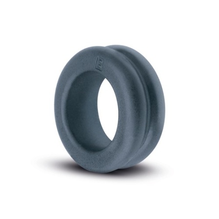 Pierścień na penisa Double Design - elastyczny TPE, dwuwarstwowa konstrukcja, średnica wewnętrzna 3,2 cm - 1