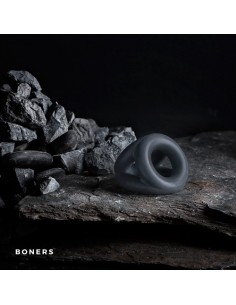 Liquid Silicone Triple Cockring - Pierścienie erekcyjne niewibrujące - 1 2