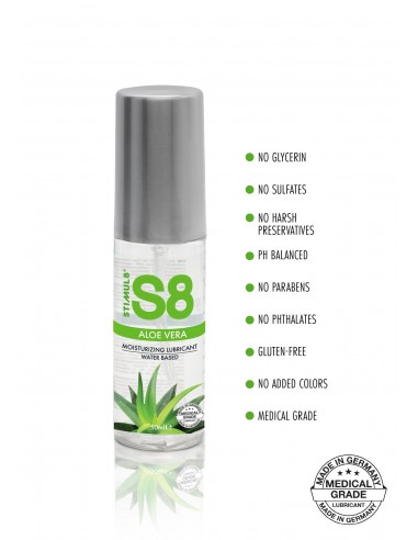 Żel/sprej-S8 Aloe Vera WB Lube 50ml - Lubrykanty na bazie wody - 2