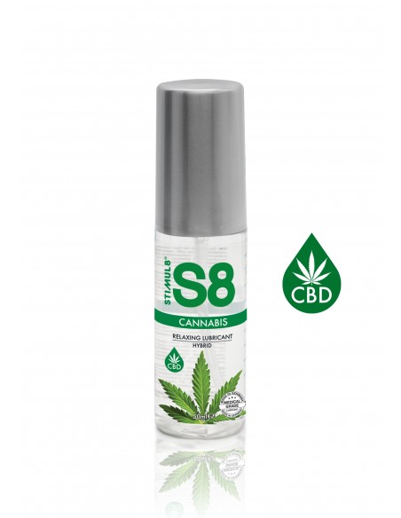 Żel/Sprej-S8 Cannabis Hybrid Lube 50ml - Lubrykanty do seksu oralnego - 1