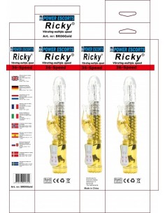 Ricky Gold 36 Speed Rabbit 23,5 Cm - Wibratory Króliczki - 1 2