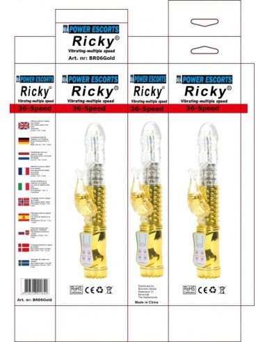 Ricky Gold 36 Speed Rabbit 23,5 Cm - Wibratory Króliczki - 2