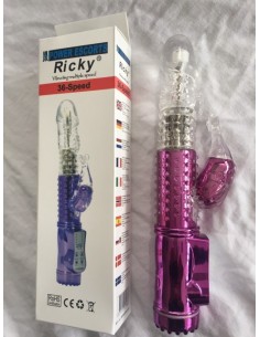 Ricky Purple 36 Speed Rabbit 23,5 Cm - Wibratory Króliczki - 1