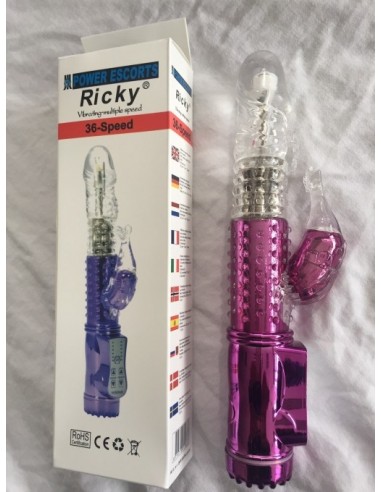 Ricky Purple 36 Speed Rabbit 23,5 Cm - Wibratory Króliczki - 1