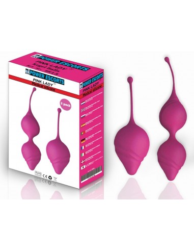 Kegalball 2-pack  pink - Zestawy Kulek Gejszy - 3