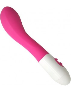 Chelsey g pink 20 cm silicone vibrating 10 speed - Wibratory Klasyczne - 1 2
