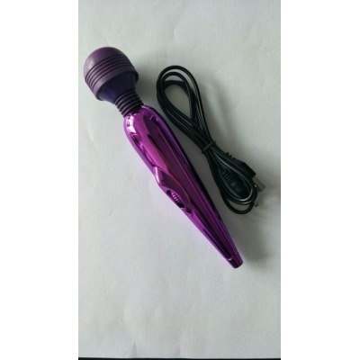 Masażer różdżkowy Turbo Wand 18 cm fioletowy - 1