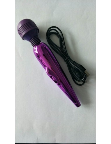 Turbo wand purple  wand massager 18 cm 12 speed - Wibratory Magic Wand - 1
