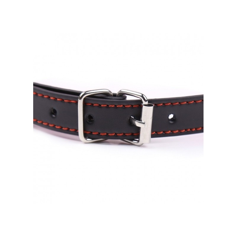 Knebel silikonowy Bone Gag Black - 2