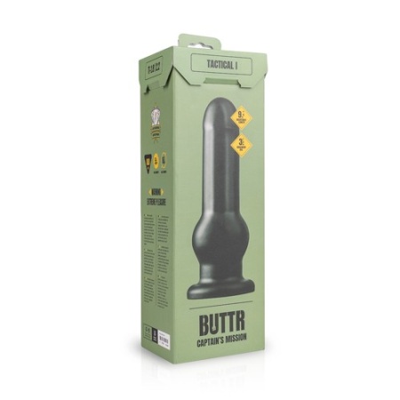 Dildo analne Tactical I z przyssawką - średnica 5,4-8,2 cm, długość 25,5 cm - 6