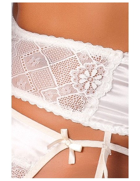 Bielizna-AURELIA SET cream S/M - Casmir - Komplety bielizny erotycznej - 2