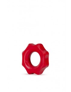 STAY HARD NUTZ RED - Pierścienie erekcyjne niewibrujące - 1 2