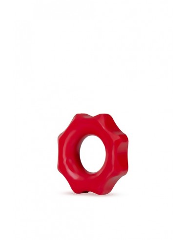 STAY HARD NUTZ RED - Pierścienie erekcyjne niewibrujące - 2