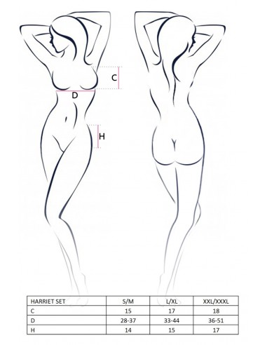 Bielizna-INOE PEIGNOIR ecru S/M - Casmir - Koszule nocne - 3