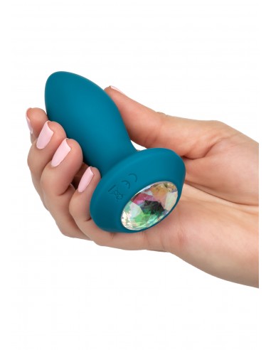 Vibrating Petite Crystal Probe - Kulki i korki analne wibrujące - 4