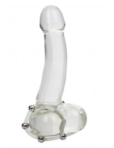 Pierścień na penisa Steel Beaded Silicone Ring Xl - Pierścienie erekcyjne niewibrujące - 3