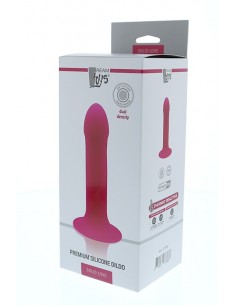 SOLID LOVE PREMIUM DILDO 7INCH, PINK - Strap-ony, dilda na pasku bez wibracji - 1 2