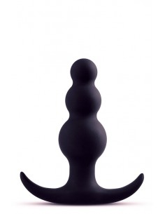 Anal Adventures Platinym Beaded Plug - Duże Korki Analne - 1