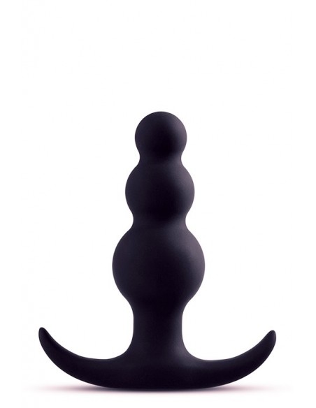 Anal Adventures Platinym Beaded Plug - Duże Korki Analne - 1