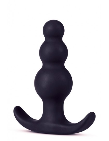 Anal Adventures Platinym Beaded Plug - Duże Korki Analne - 2