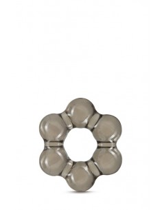 Pierścień na penisa Stay Hard Thick Bead Cock Ring Black - Pierścienie erekcyjne niewibrujące - 1