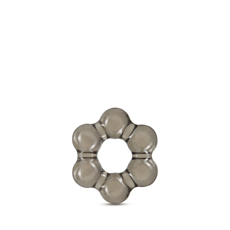 Pierścień erekcyjny Thick Bead - koralikowa struktura TPE, średnica wewnętrzna 1,9 cm, szerokość 1,2 cm - 1