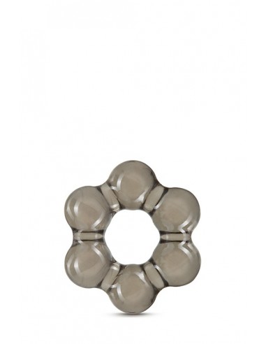 Pierścień na penisa Stay Hard Thick Bead Cock Ring Black - Pierścienie erekcyjne niewibrujące - 1