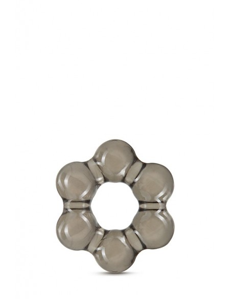 Pierścień na penisa Stay Hard Thick Bead Cock Ring Black - Pierścienie erekcyjne niewibrujące - 1