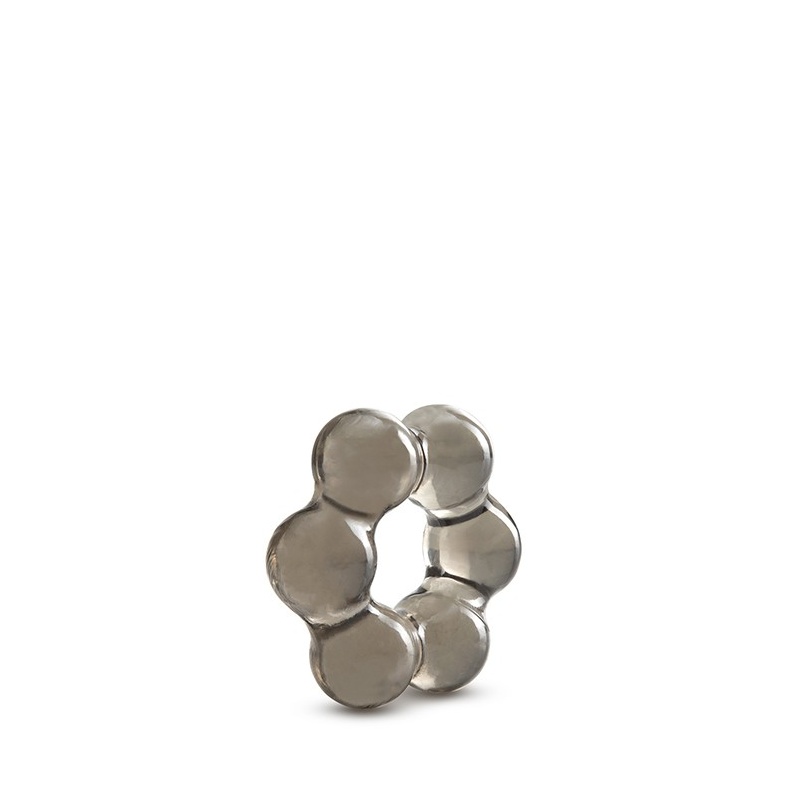 Pierścień erekcyjny Thick Bead - koralikowa struktura TPE, średnica wewnętrzna 1,9 cm, szerokość 1,2 cm - 2