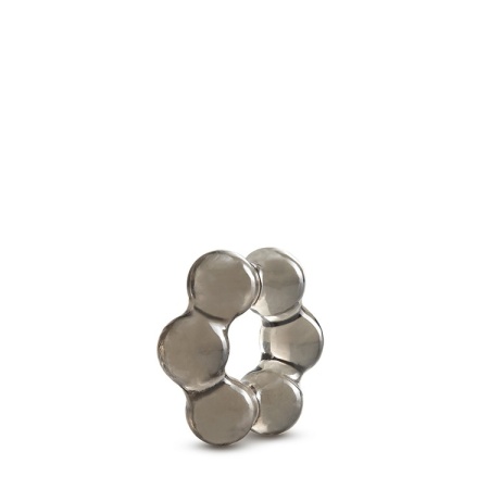 Pierścień erekcyjny Thick Bead - koralikowa struktura TPE, średnica wewnętrzna 1,9 cm, szerokość 1,2 cm - 2