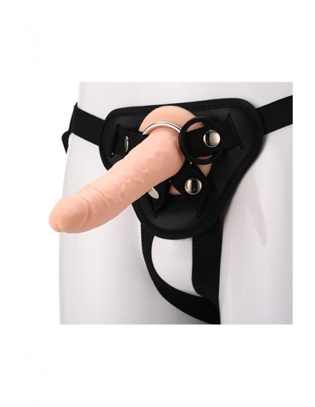 REALSTUFF STRAP ON REAL DILDO - Strap-ony, dilda na pasku bez wibracji - 2