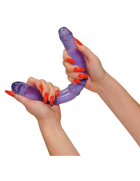 Twinzer Double Dong purple - Dilda podwójne - 3