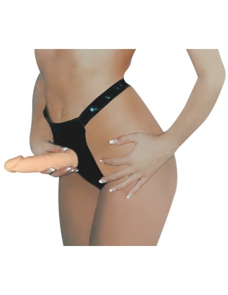 Magic Flesh Strap-On - Strap-ony, dilda na pasku bez wibracji - 3