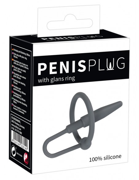 Penis Plug with Glans Ring - Dilatory penisa - 1