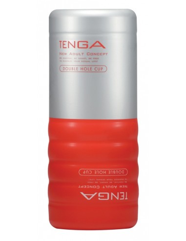 Double Hole Cup Soft - Masturbatory i Sztuczne pochwy - 2