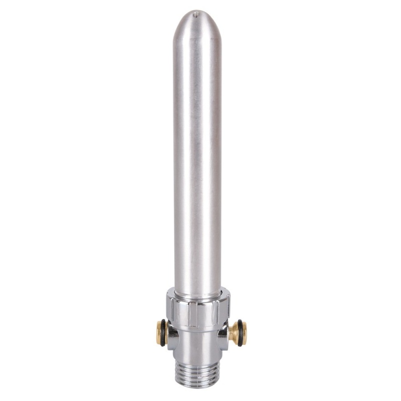 Prysznic analny Total Splash Intimate Douche z 5 otworami, zaworem odcinającym i gwintem standardowym, 15,5 cm - 2