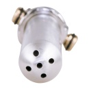 Prysznic analny Total Splash Intimate Douche z 5 otworami, zaworem odcinającym i gwintem standardowym, 15,5 cm - 6